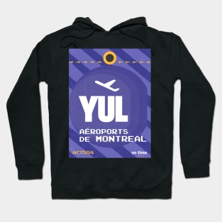 YUL Aeroports de Montreal Hoodie